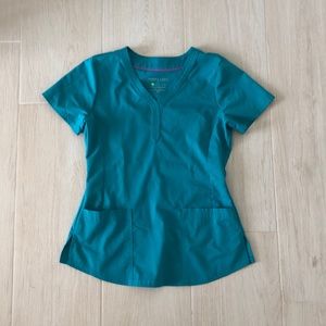 Healing hands scrub top